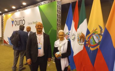 Ir. Rosita Milesi apresenta Rede CLAMOR no Processo de Quito